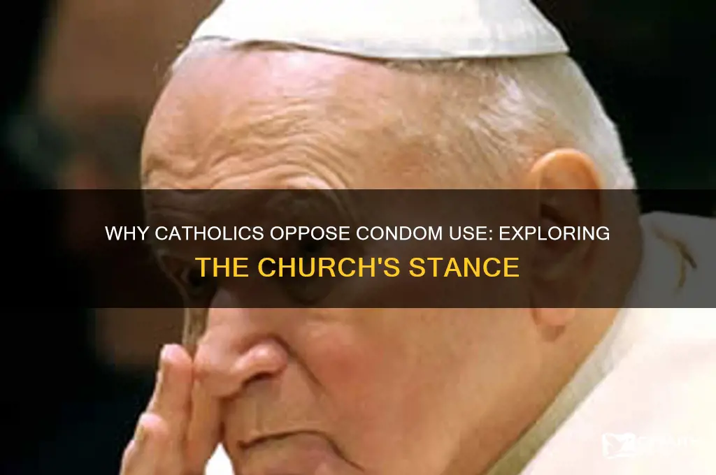 why are catholics against condoms