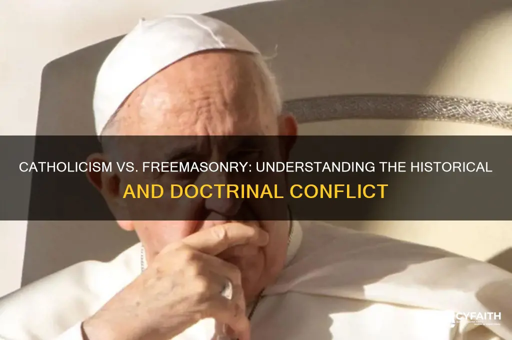 why are catholics against freemasonry