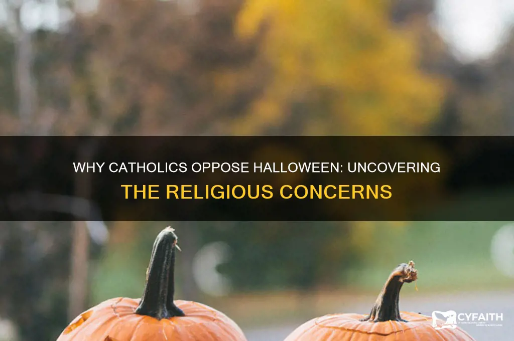 why are catholics against halloween