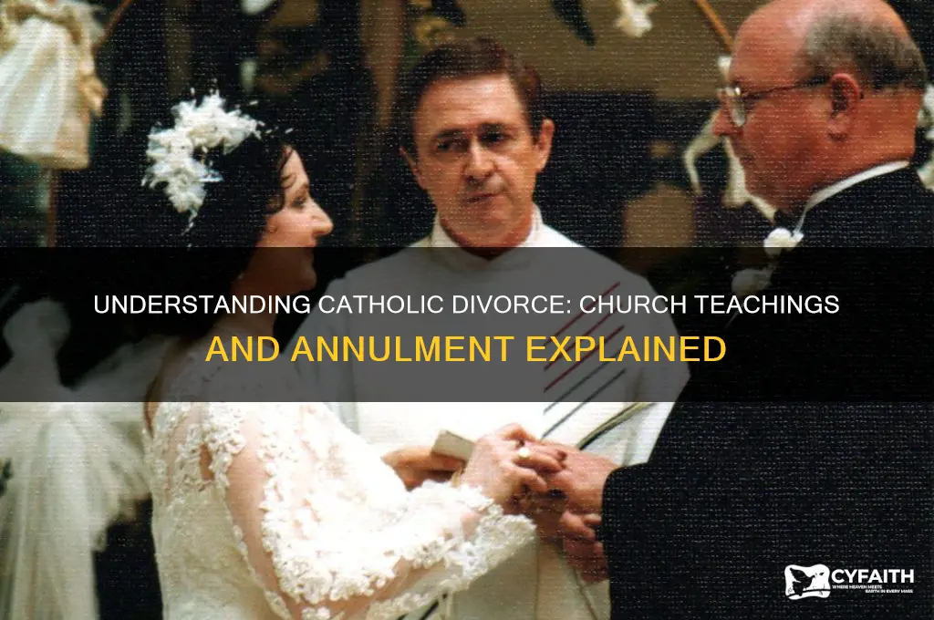 why are catholics allowed to divorce