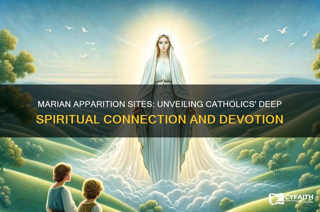 why are catholics attracted to marian apparition site
