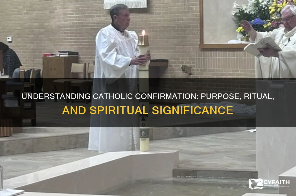 why are catholics confirmed