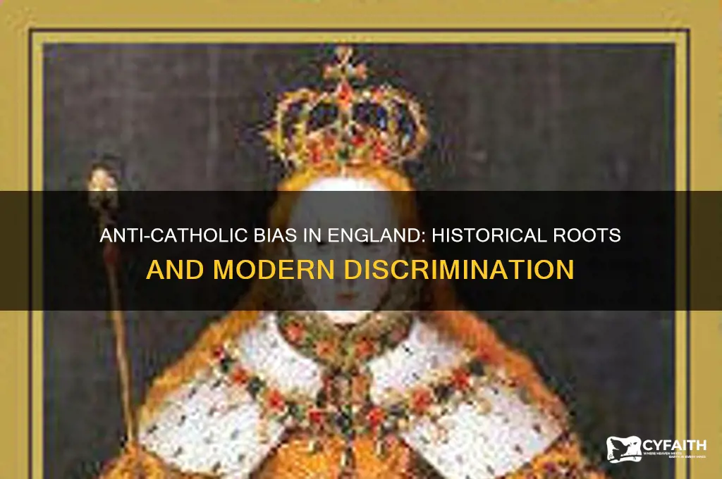 why are catholics discriminated in england