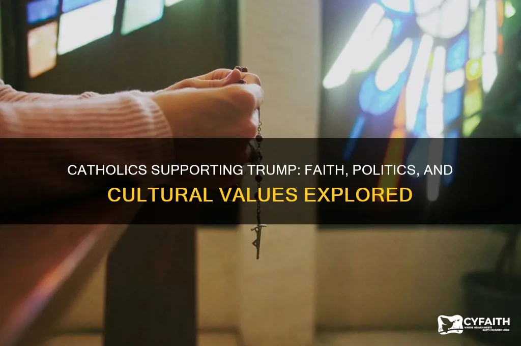 why are catholics for trump