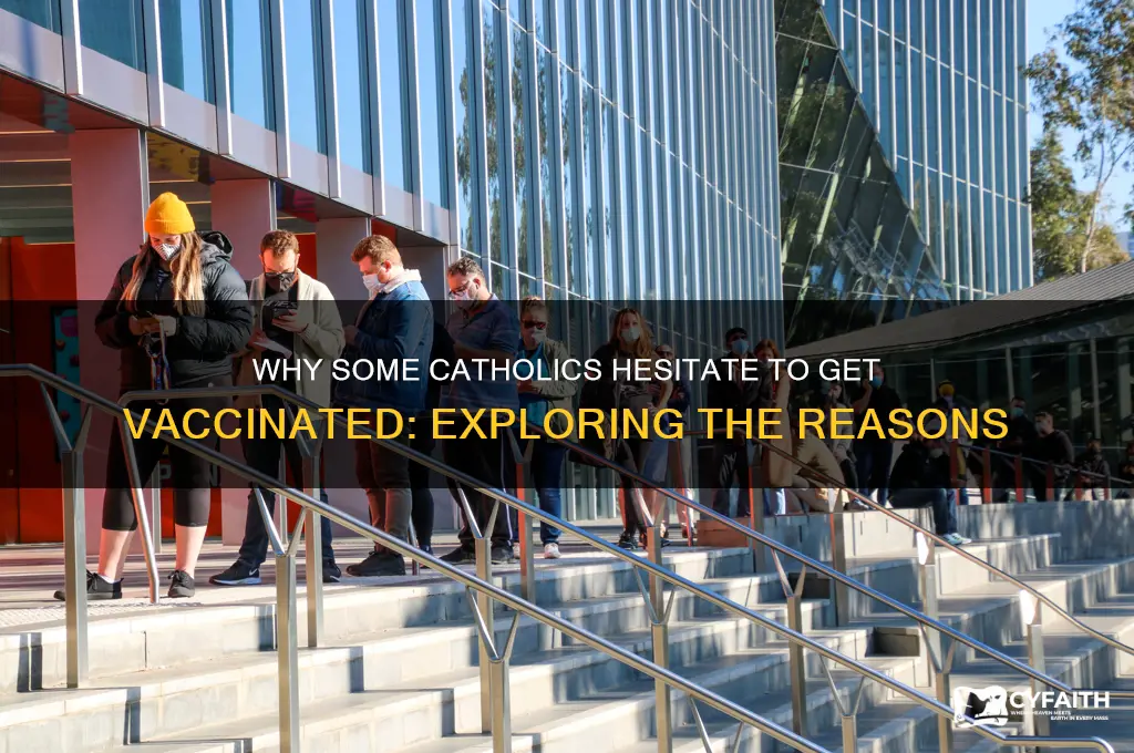 why are catholics not getting vaccinated