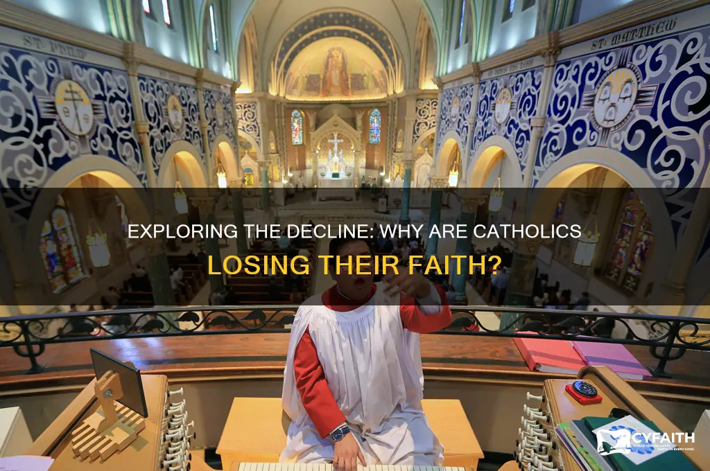 why are catholics so dead