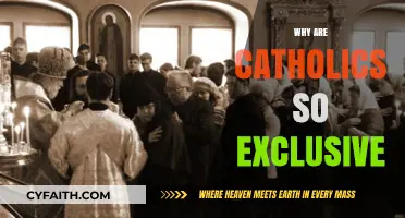 Understanding Catholic Exclusivity: Faith, Tradition, and Community Boundaries Explored