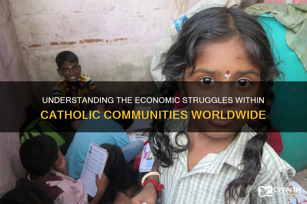 why are catholics so poor