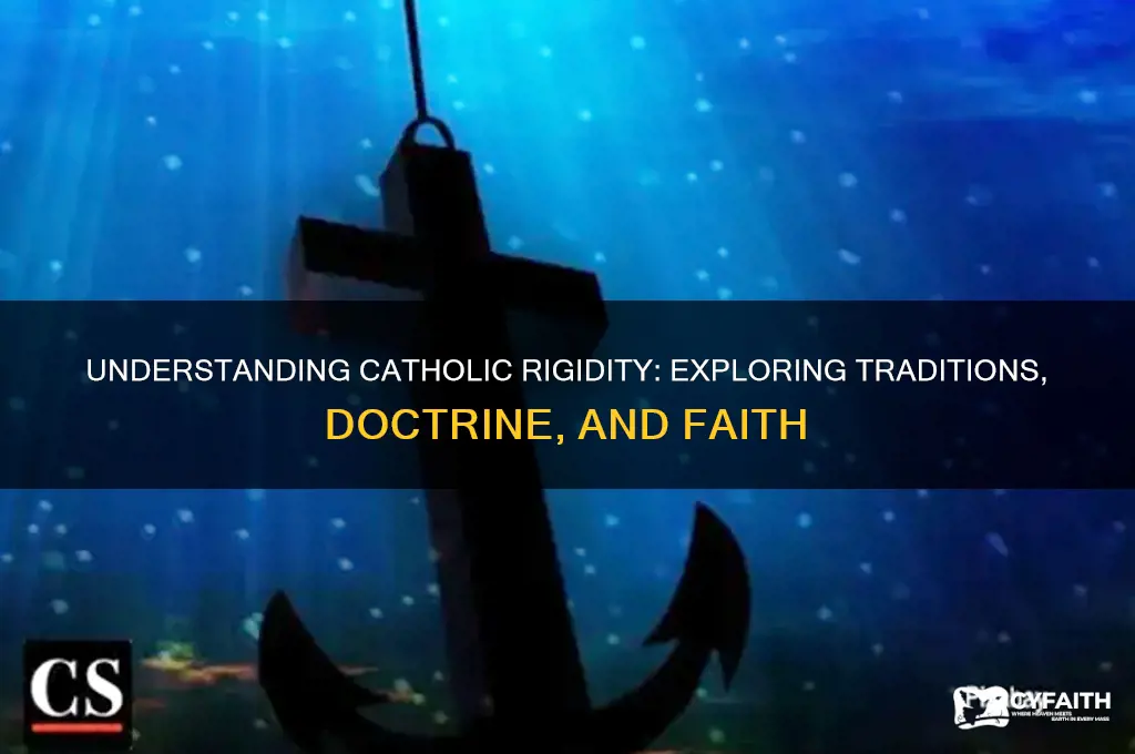 why are catholics so rigid