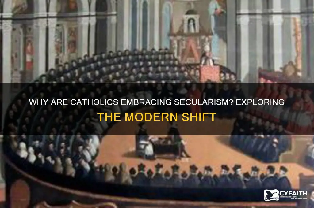 why are catholics so secular