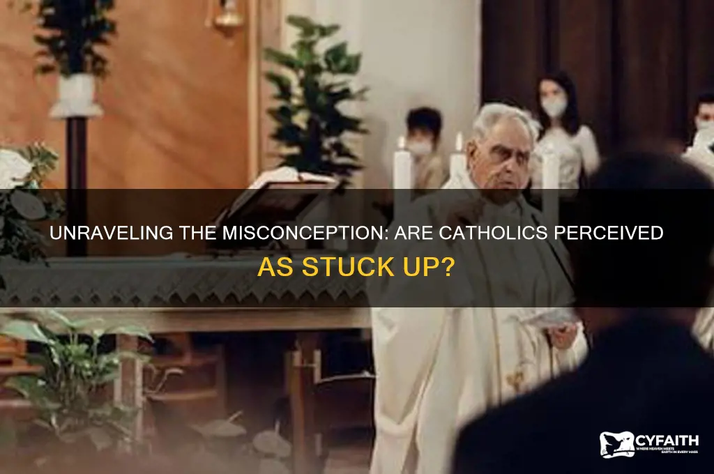 why are catholics stuck up
