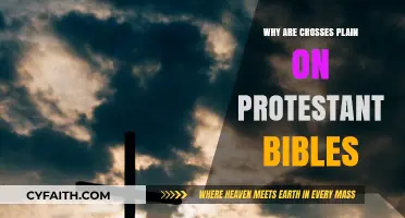 Plain Crosses on Protestant Bibles: Symbolism and Simplicity Explained