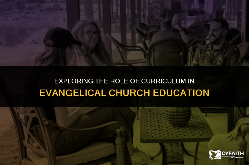 why are evangelical churches using curriculum