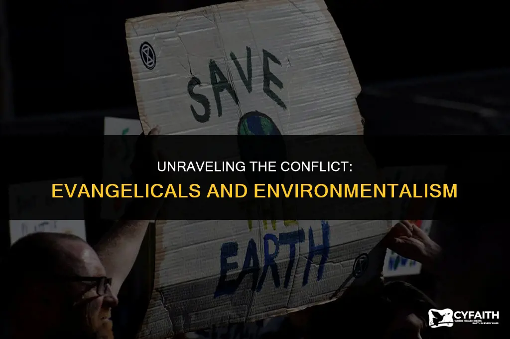 why are evangelicals against environmentalism