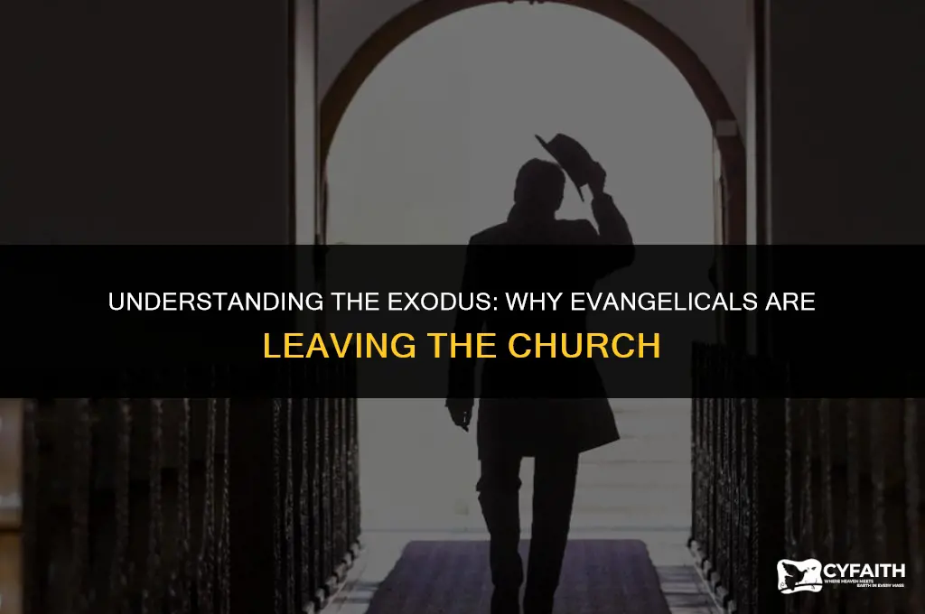 why are evangelicals leaving the church