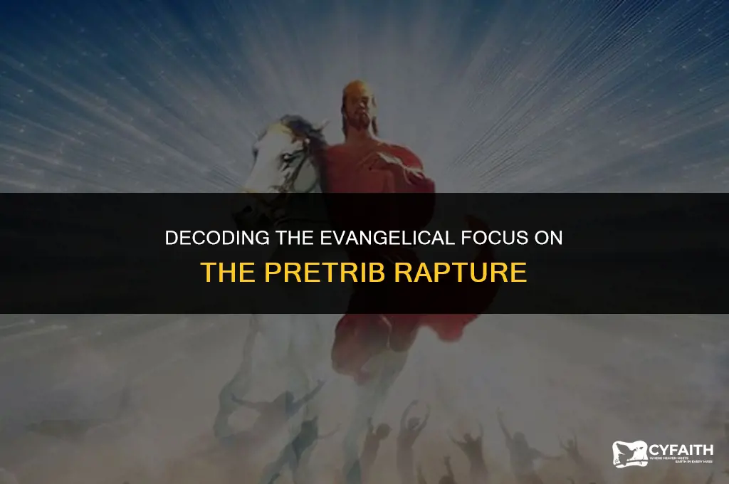why are evangelicals preaching the pretrib rapture