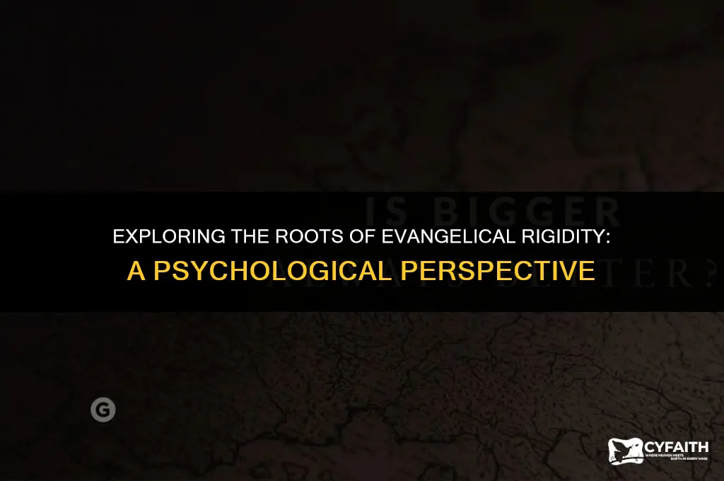 why are evangelicals so anal retentive