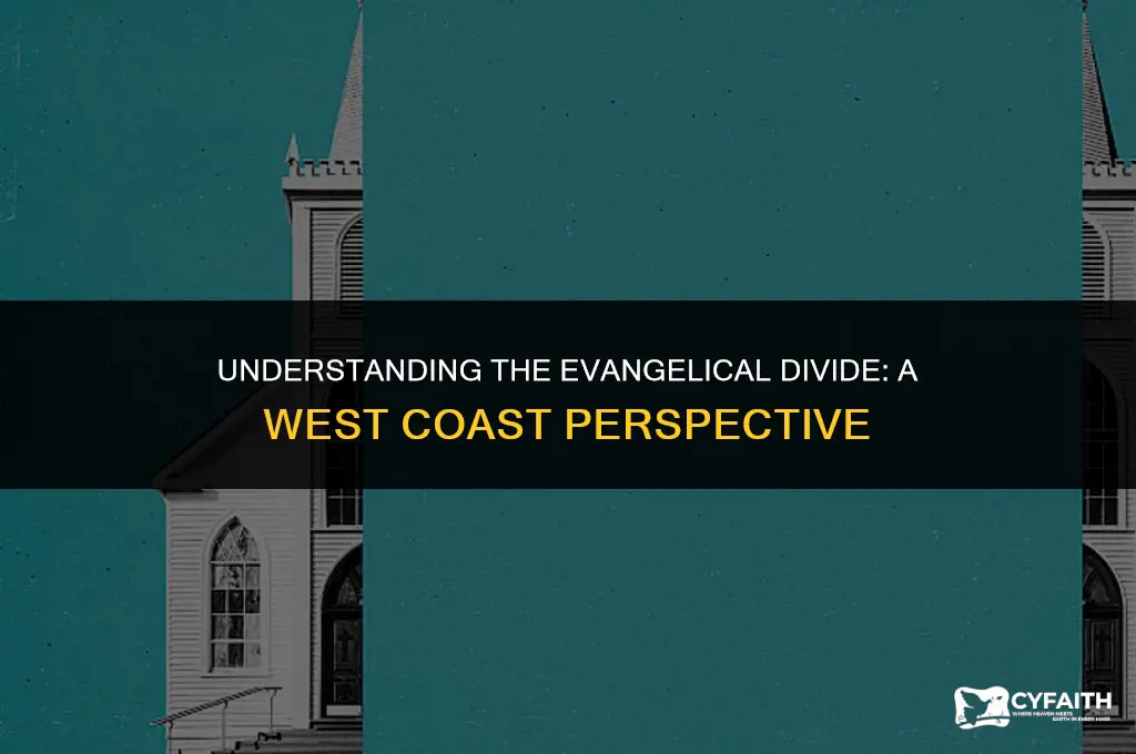 why are evangelicals unpopular in the west coast