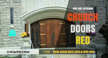 The Symbolic Significance of Red Doors in Lutheran Churches
