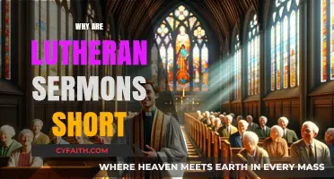 Concise Reflections: The Brevity of Lutheran Sermons Explained