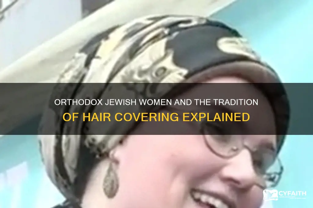 why are orthodox jewish women bald