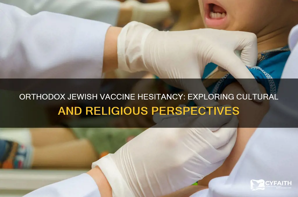 why are orthodox jews antivaccine