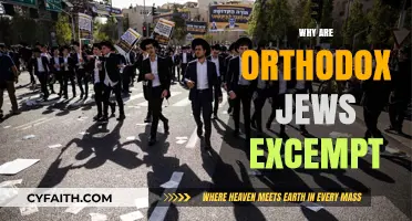 Understanding Orthodox Jewish Exemptions: Reasons and Cultural Significance