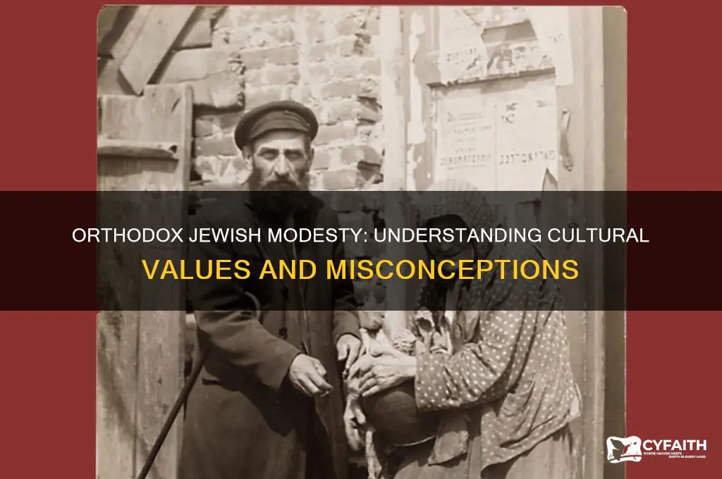 why are orthodox jews such prudes