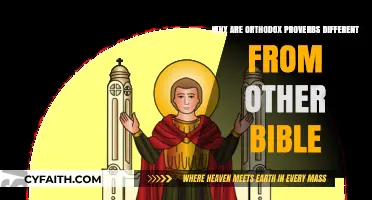 Distinctive Orthodox Proverbs: Unveiling Unique Biblical Insights and Interpretations