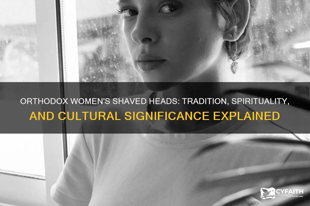 why are orthodox women
