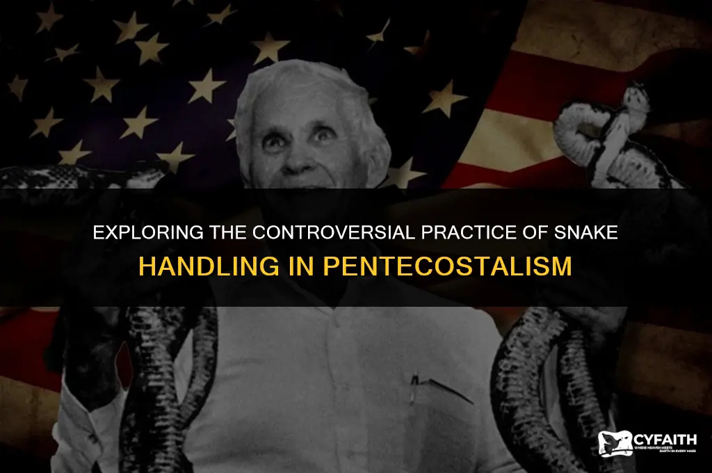 why are pentecostals snake handlers