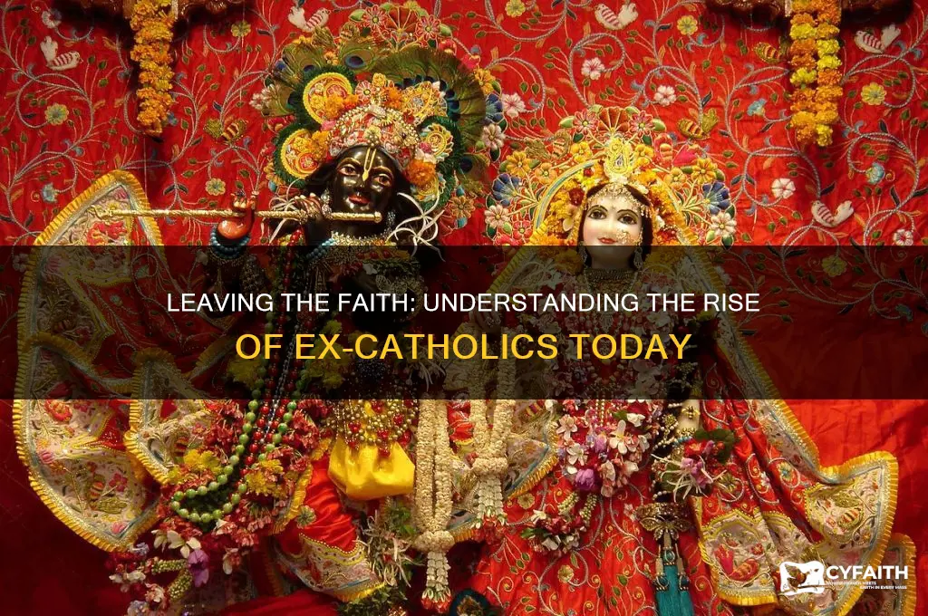 why are people becoming ex catholics