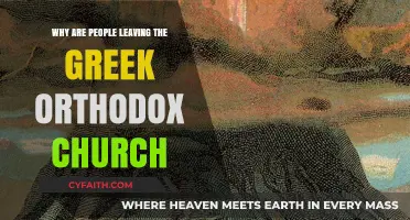 Declining Faith: Reasons Behind the Exodus from the Greek Orthodox Church
