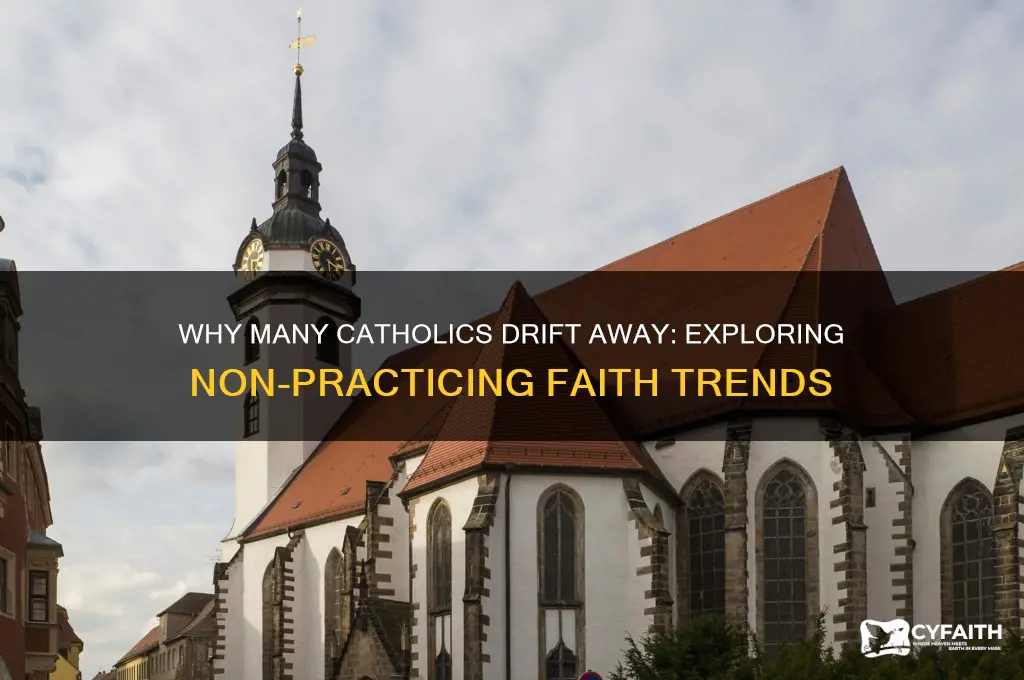 why are people non practicing catholics