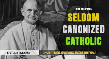 Why Popes Rarely Become Catholic Saints: Exploring the Canonization Process