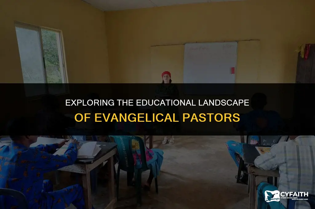 why are so many evangelical pastors uneducated