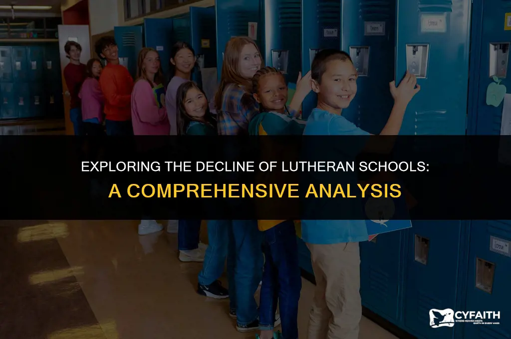 why are so many lutheran schools st