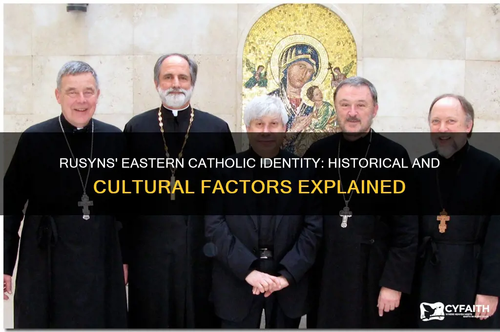 why are so many rusyns eastern catholic