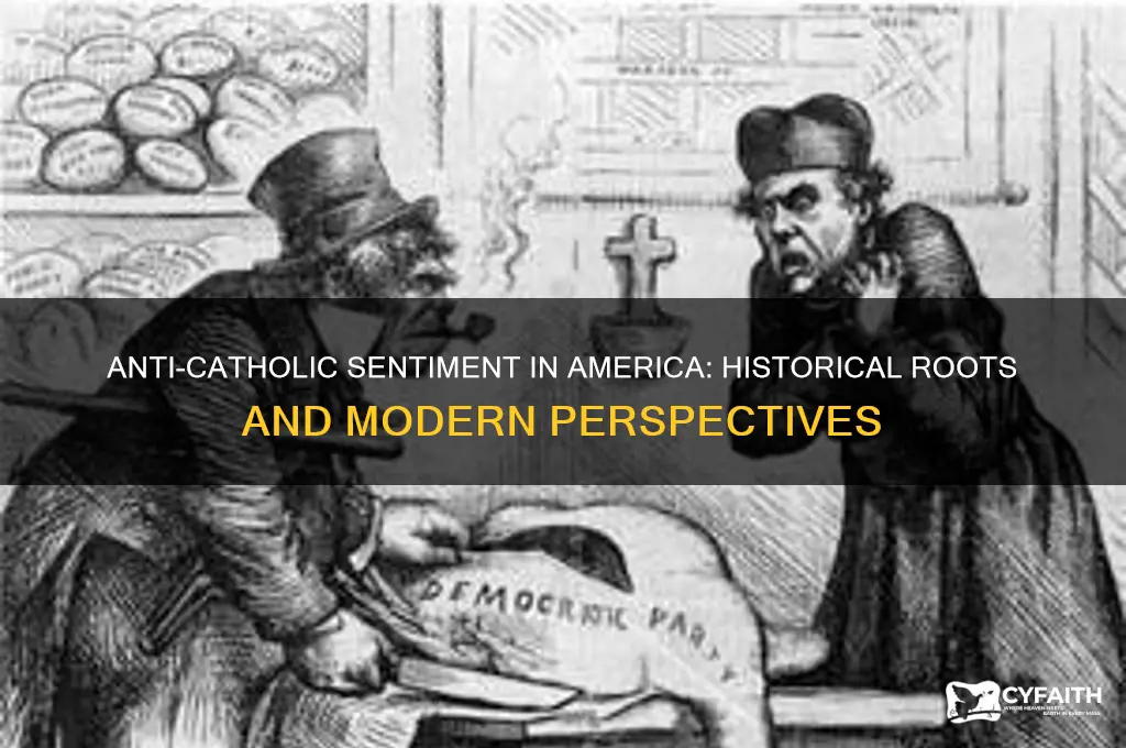 why are the americans anti-catholic