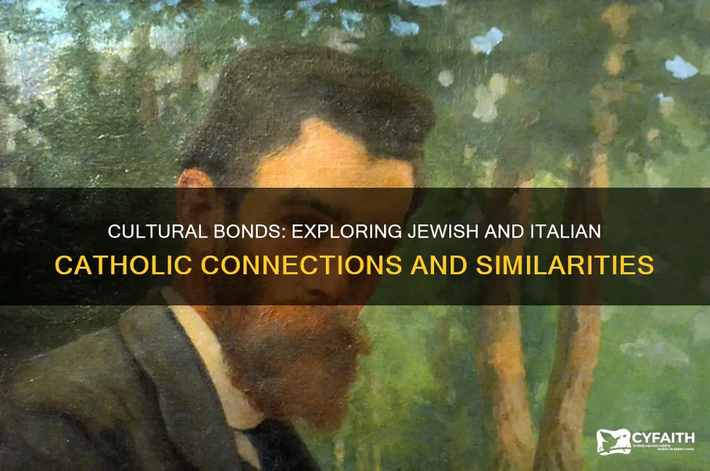why are the jewish and italian catholics often grouped together