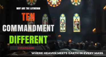 Exploring the Unique Lutheran Perspective on the Ten Commandments