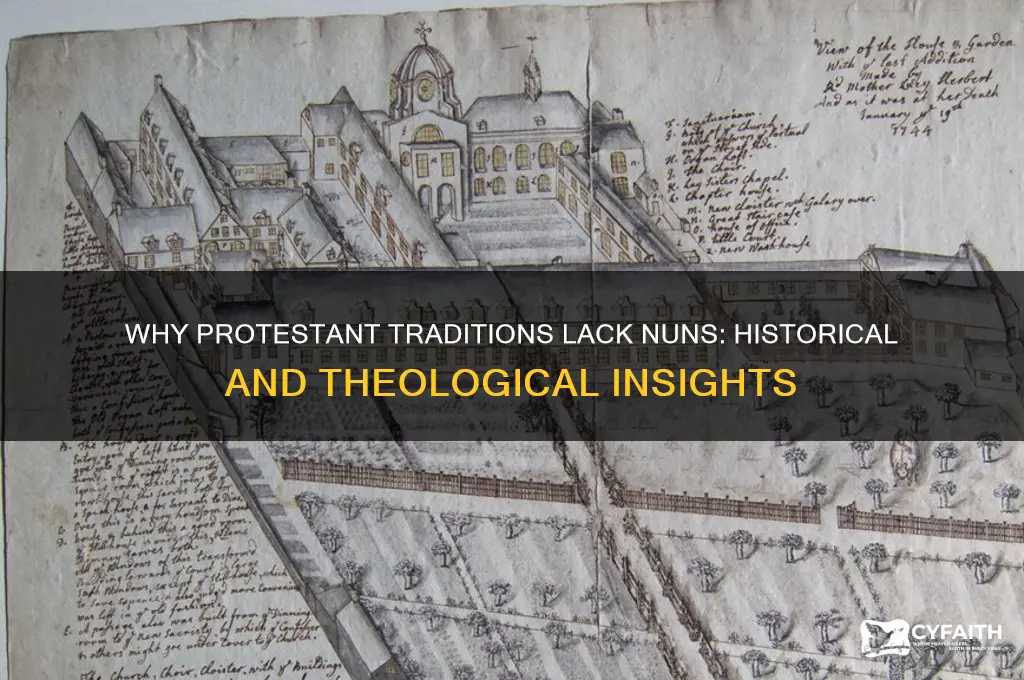 why are there no protestant nuns