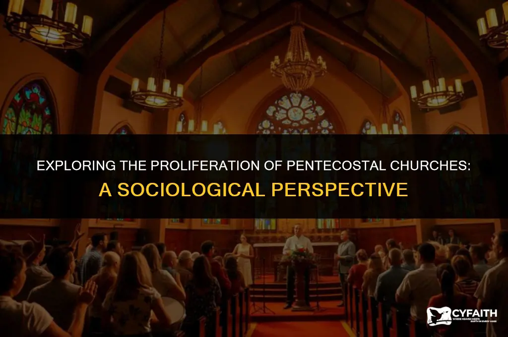 why are there so mant pentecostal churches