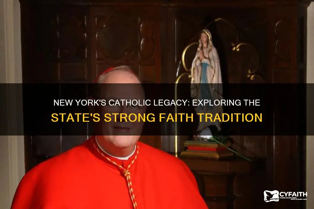 why are there so many catholics in new york state