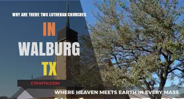 Exploring the Presence of Two Lutheran Churches in Walburg, TX