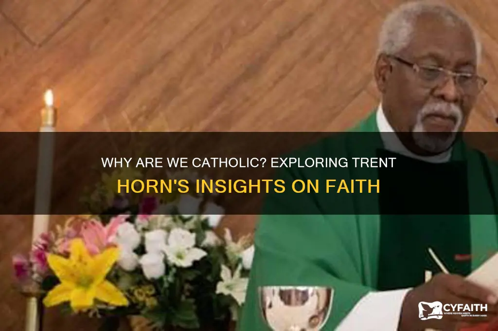 why are we catholic by trent horn