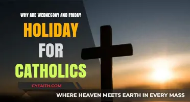 Catholic Holidays Explained: Wednesday and Friday's Special Significance