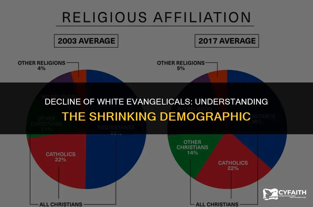 why are white evangelicals shrinking