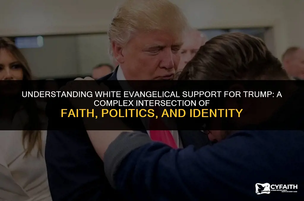 why are white evangelicals supporting trump