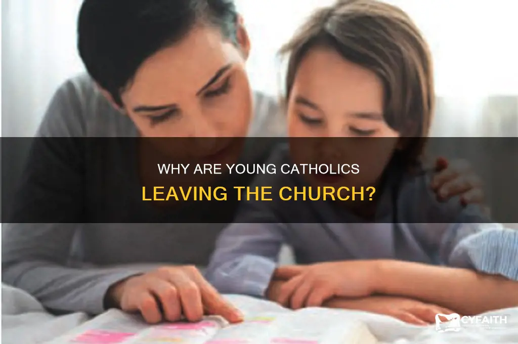 why are young catholics going going gone